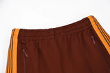 tie xiuhong high quality men woman pants chaopai versatile side edge weaving stripe embroidery loose joggers sweatpants unique joggers style 5097