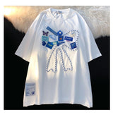 Harajuku Vintage t-shirt – Super Chic Appliques Butterfly Bow Creative T Shirts Sweet G