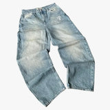 harajuku new protect jeans streetwear independent store drop shipping cargo sweatpants y2k women pants embroidery baggy jeans relaxed fit joggers