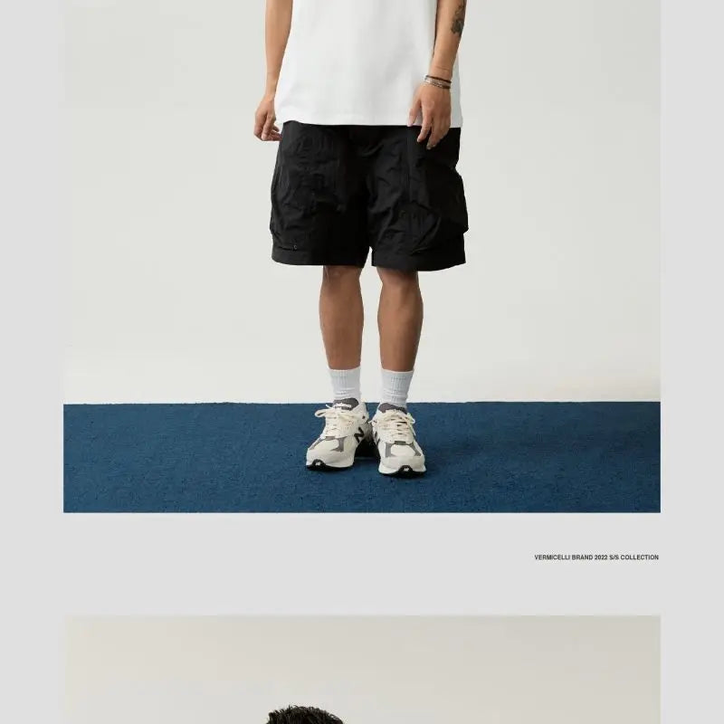 Harajuku Crying angel – Korean Version 2024 Summer Men T Shirt Short Sleeved Cotton