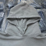 Thrasher-style skater hoodie with distressed flame graphics