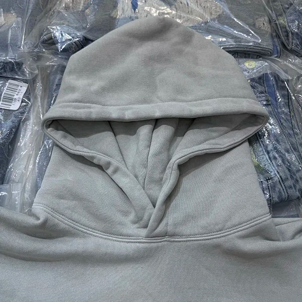 Thrasher-style skater hoodie with distressed flame graphics