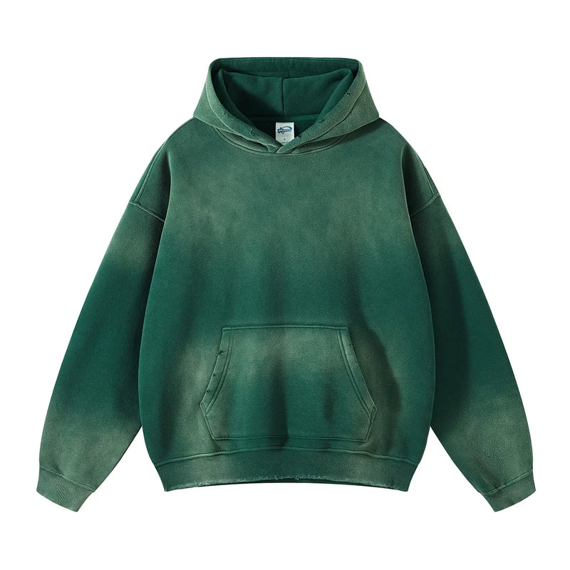European And American High Street Solid Color Blank Plus Velvet Thicke