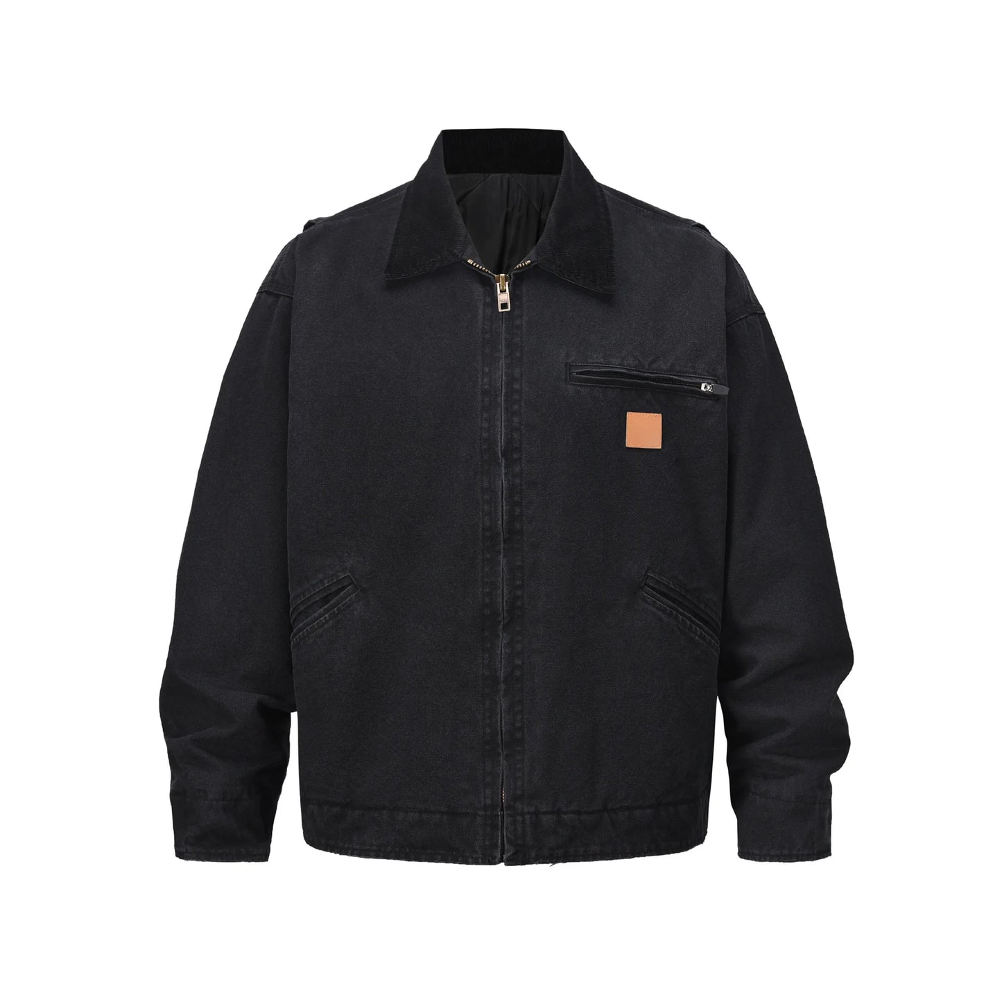 casual layering jacket featuring new 2023 clean fit men j97 detroit old washing multi workwear bomber coats jackets down coats shirts cotton warm winter 622 design – premium quality jacket for men