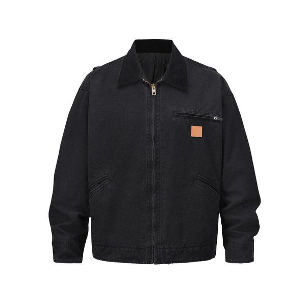 casual layering jacket featuring new 2023 clean fit men j97 detroit old washing multi workwear bomber coats jackets down coats shirts cotton warm winter 622 design – premium quality jacket for men