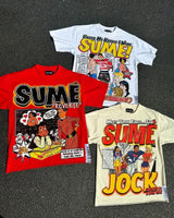 Sadcore Streetwear – Harajuku Astronaut Graphic T Shirts Oversized Y2K Tops 100 C – Edgy Streetwear for All Genders