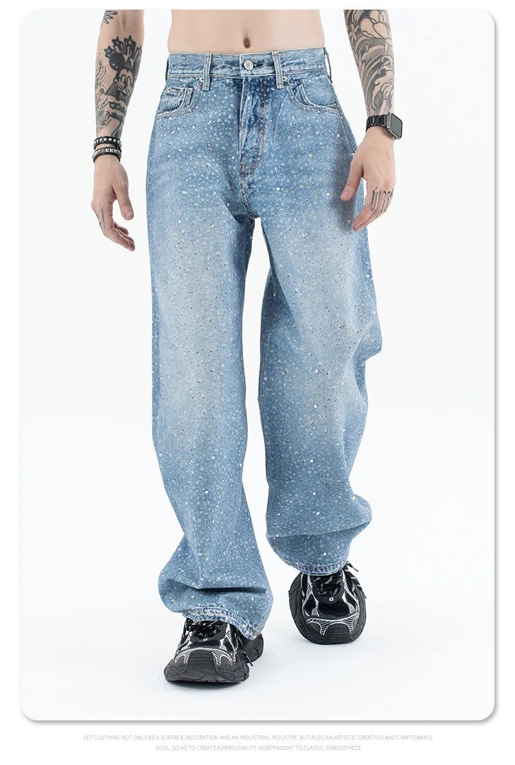 AC Hot Drill Design Jeans
