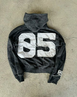 2024 Letter Embroidery Simple Oversized Hoodie Women Y2K American Retr