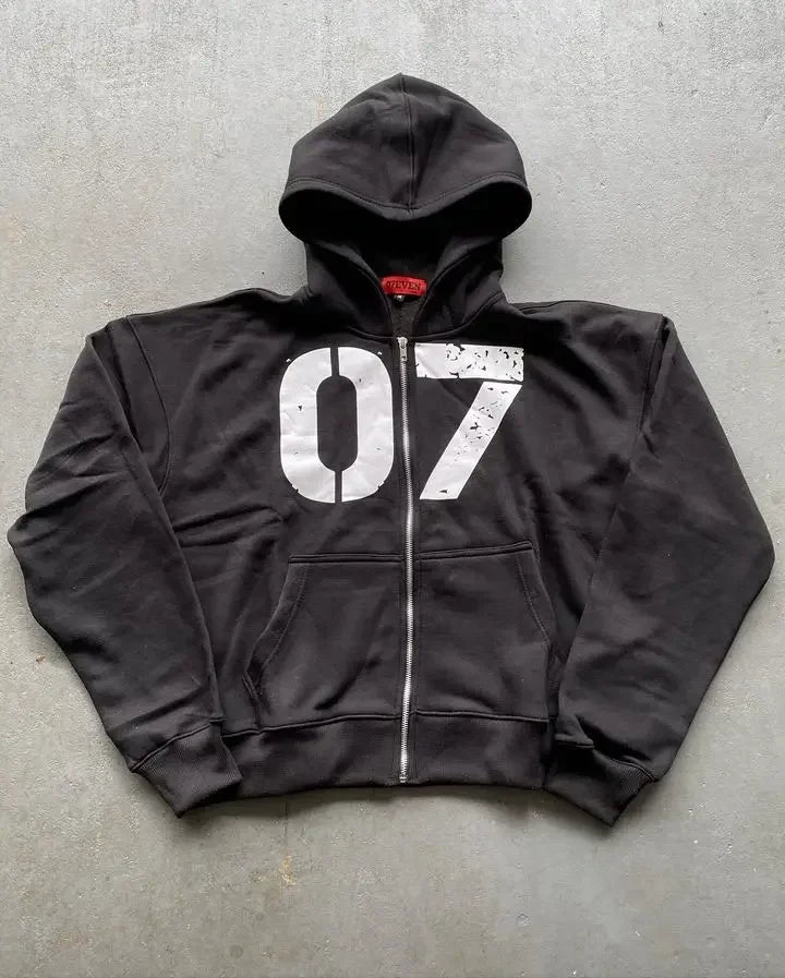 fashion y2k zipper cardigan digital drawstring casual sports pants women street autumn winter set print hooded men sweatshirts minimalist street pants