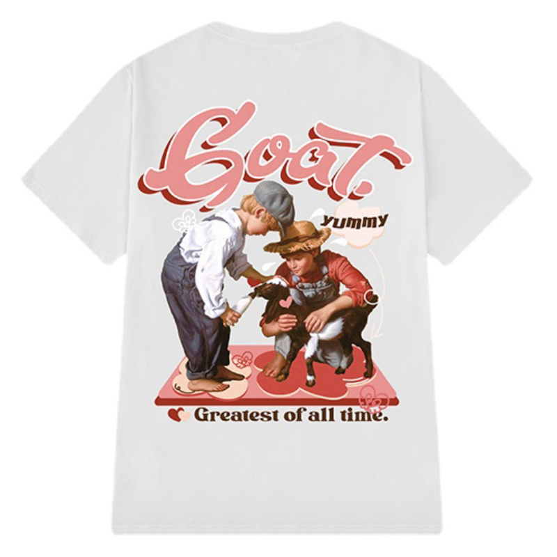 Glitchcore Aesthetic piece – Harajuku Anime Printed Streetwear T Shirt Mens Hip Hop T Shi