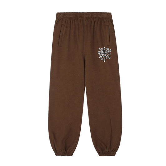 high street letter print fleece joggers sweatpants for men and women solid baggy casual trousers oversized loose sport pants relaxed fit joggers