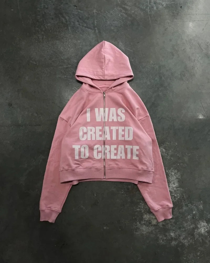 European And American Fashion New Letter Printed Oversized Hoodie Wome