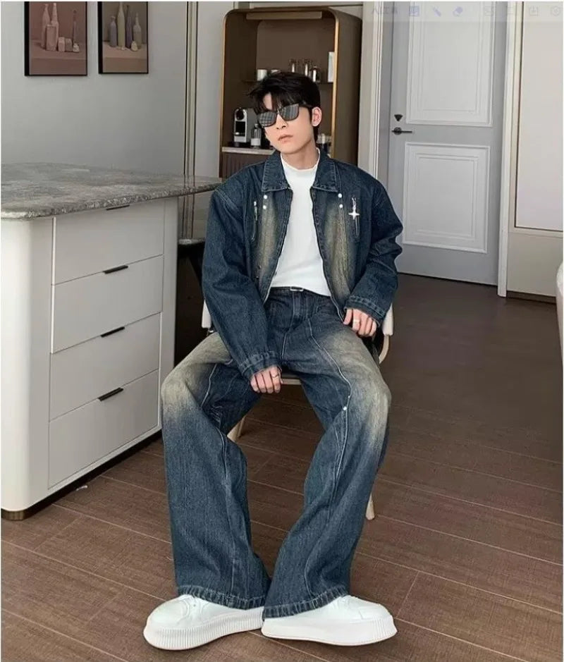 retro baseball bomber, daily drip outerwear, casual outfit