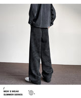 harajuku streetwear tie dye casual pants men women wide leg straight mopping trousers oversize korean fashion drawstring pants unique default style 1284