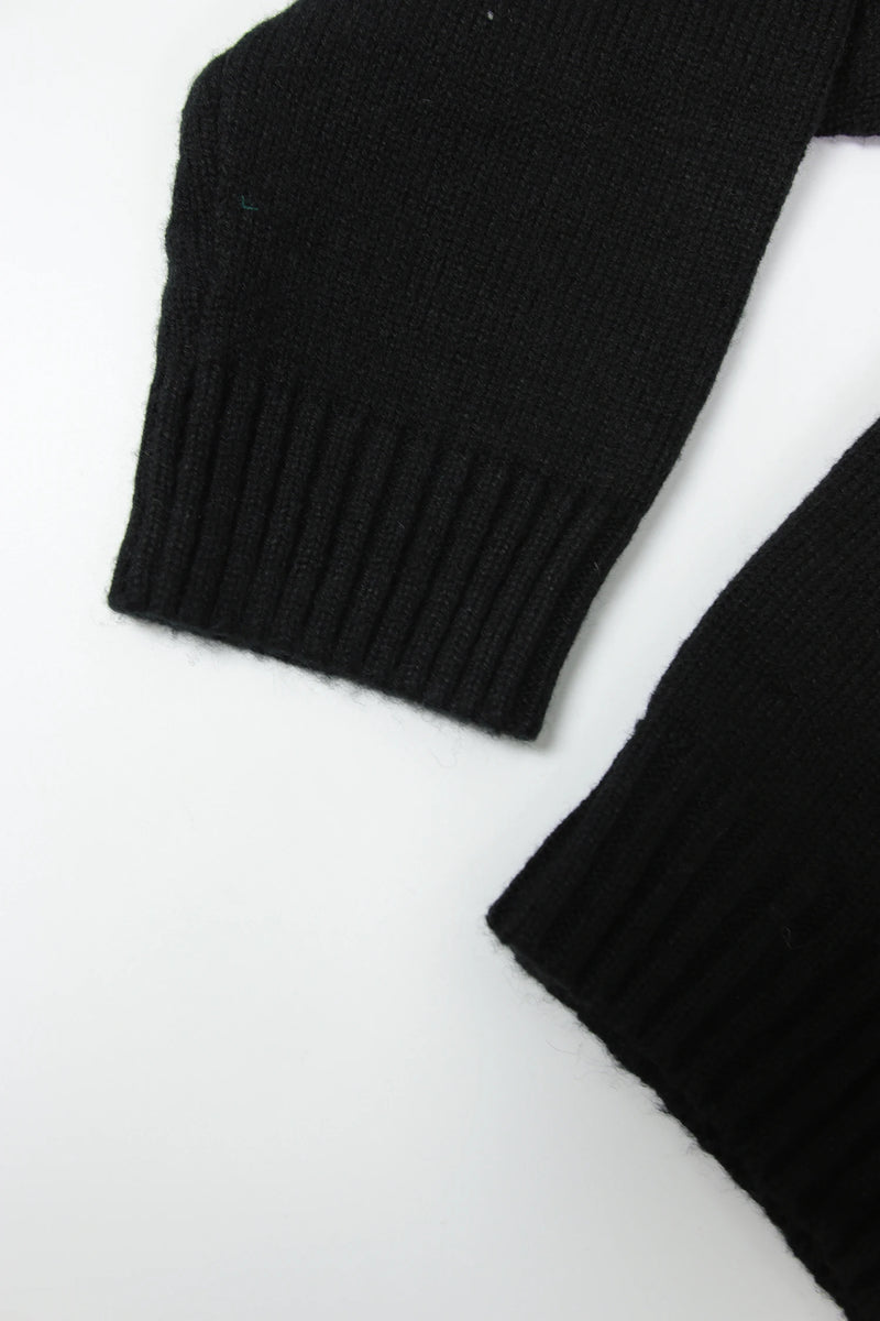 varsity flame pullover for men with bold graphic knit design, perfect for 2025 fashion, street fashion menswear trend for sea