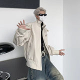 minimalist streetwear jacket, bold fashion piece, aesthetic