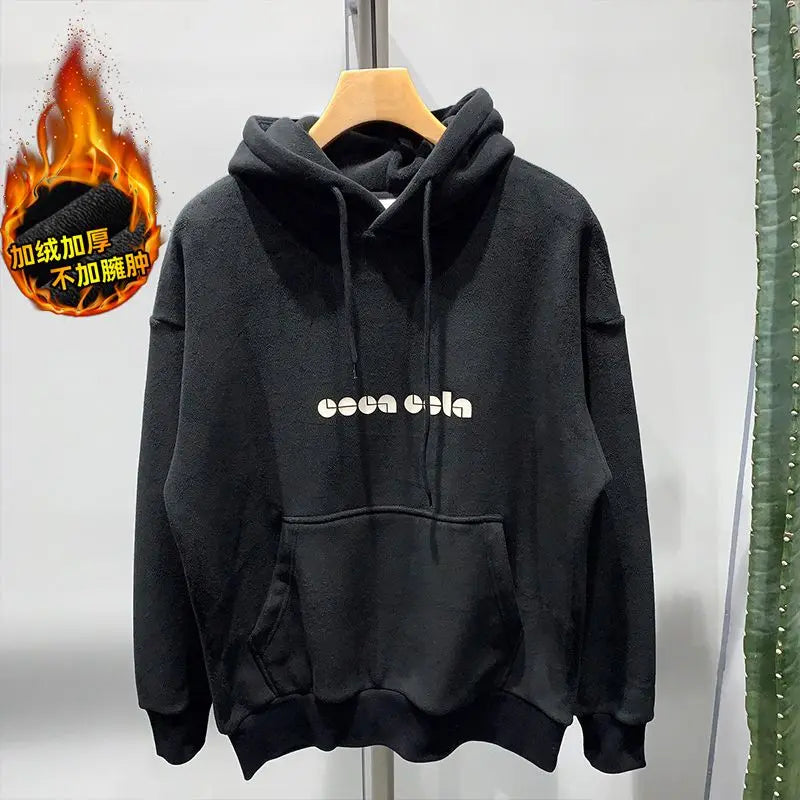 techwear flame hoodie for men, oversized streetwear fit with bold knit design, mens fashion layer for modern streetwear colle