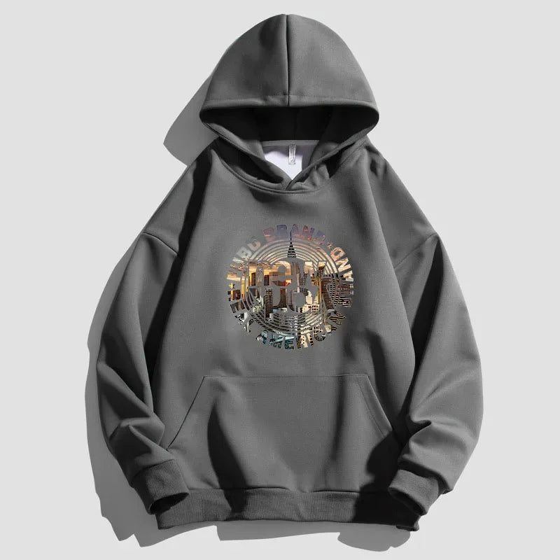 grunge fire sweater, streetwear drip, cozy knitwear for men, oversized grunge aesthetic winter top