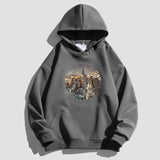 grunge fire sweater, streetwear drip, cozy knitwear for men, oversized grunge aesthetic winter top