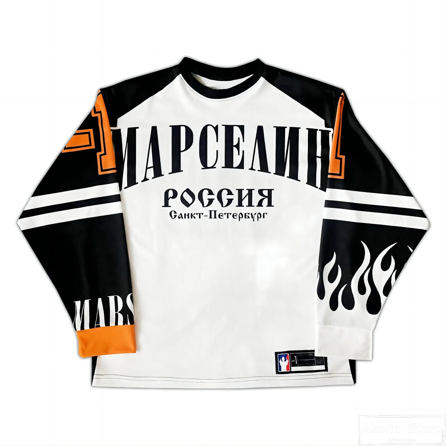 Anime Streetwear top – Y2K Hip Hop Sprots Long Sleeves T Shirts Men Streetwear Casu