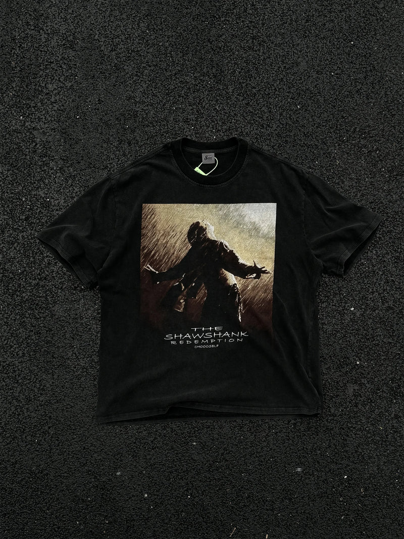 trapwear vintage t-shirt featuring 2024 vintage retro film picture print streetwear high street casual cotton tops t shirt for summer