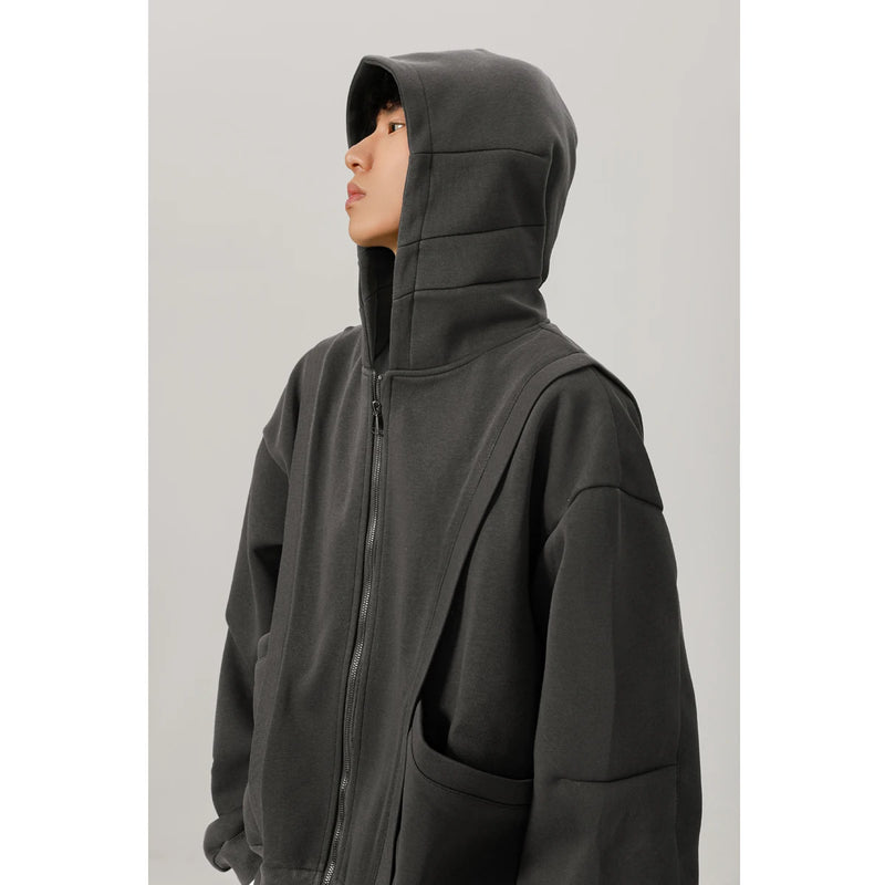 450G Hoody Sweatshirt Men Women Streetwear Fashion Loose Casual Short