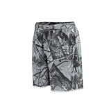 full branches trees camouflage cargo shorts for men and women straight patchwork baggy summer knee length pants oversized multi-pocket cargos