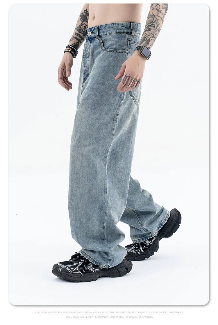 Wash old jeans