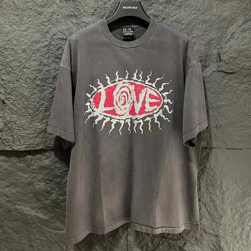 Vaporwave Streetwear – New Saint T Shirts Men Woman High Quality Casual Loose Angel – Urban Streetwear for Men & Women