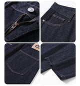 classic primary color jeans mens loose casual straight cleanfit fashion denim jeans pants man streetwear jeans trousers unique jeans style 1957