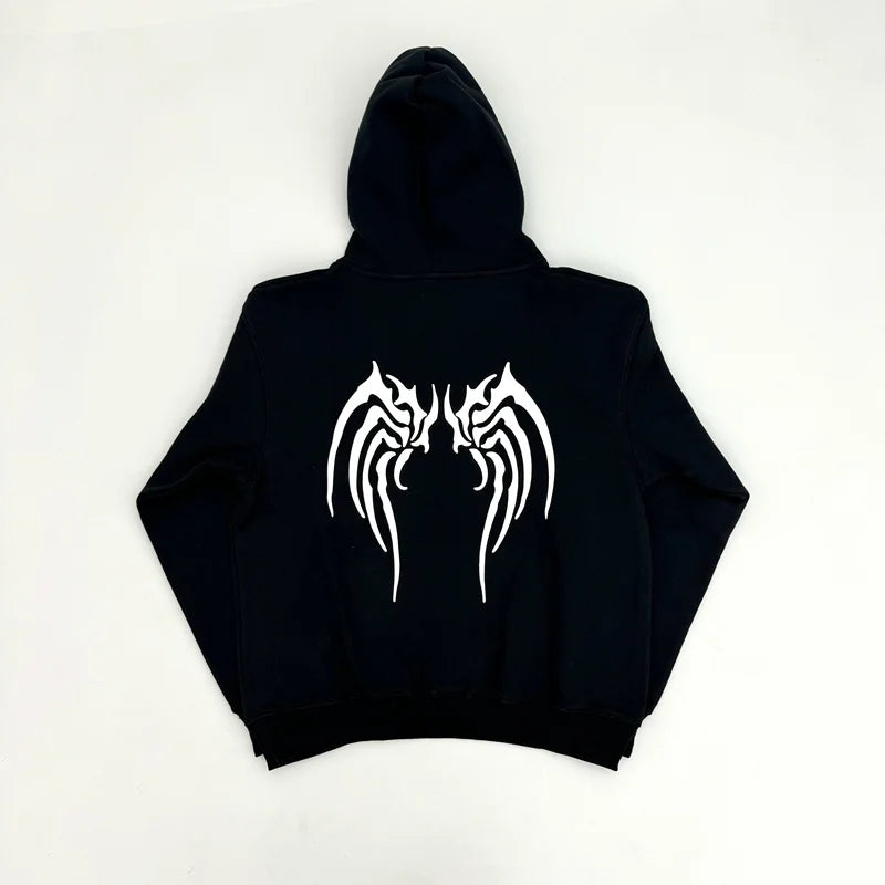 Harajuku vintage anime featuring new arrivals homixide gang playboi carti whole destroy lonely pullover hoodies hoody hooded sweatshirts velvet cotton thick 661