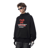 Autumn Winter Haha European and American Ins Spoof Hooded Sweatshirt Men's Design High-end Y2K Loose Niche Thickened Hoodie Top