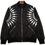 Graffiti baseball motor high minimalist parka
