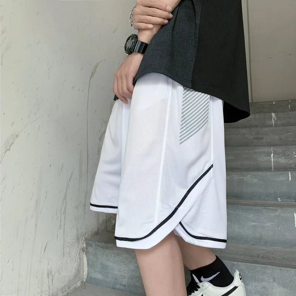 2023 summer new fashion shorts men loose pants shorts korean version all match casual sports pants men boutique clothing summer street shorts