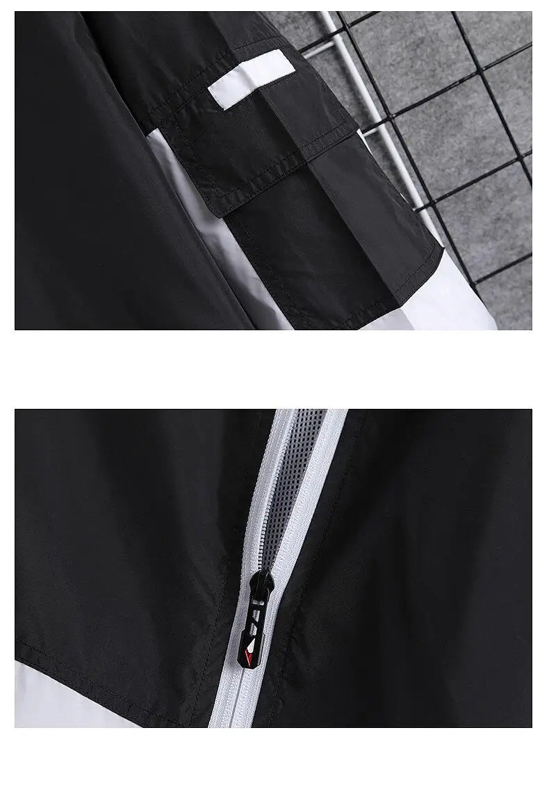minimalist street zip-up, streetwear for men, fall streetwear outfit, oversized style, layered fashion, modern aesthetic, graphic detail