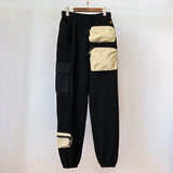 urban streetwear cactus jack cargo joggers pants harajuku hip hop multi pocket loose casual cargo sweatpants men baggy unique joggers style 5055