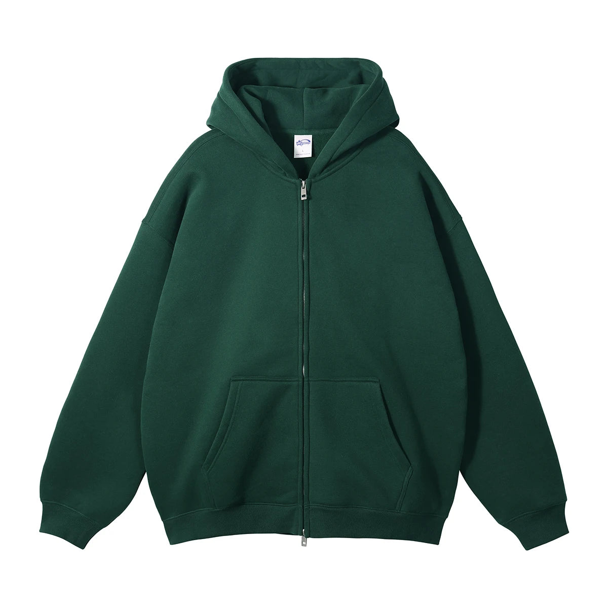 trapwear aesthetic drop featuring oversized zip up hoodies kanye autumn and winter double zippered men cardigan hoody streetwear hooded casual female sweatshirt