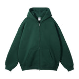 trapwear aesthetic drop featuring oversized zip up hoodies kanye autumn and winter double zippered men cardigan hoody streetwear hooded casual female sweatshirt