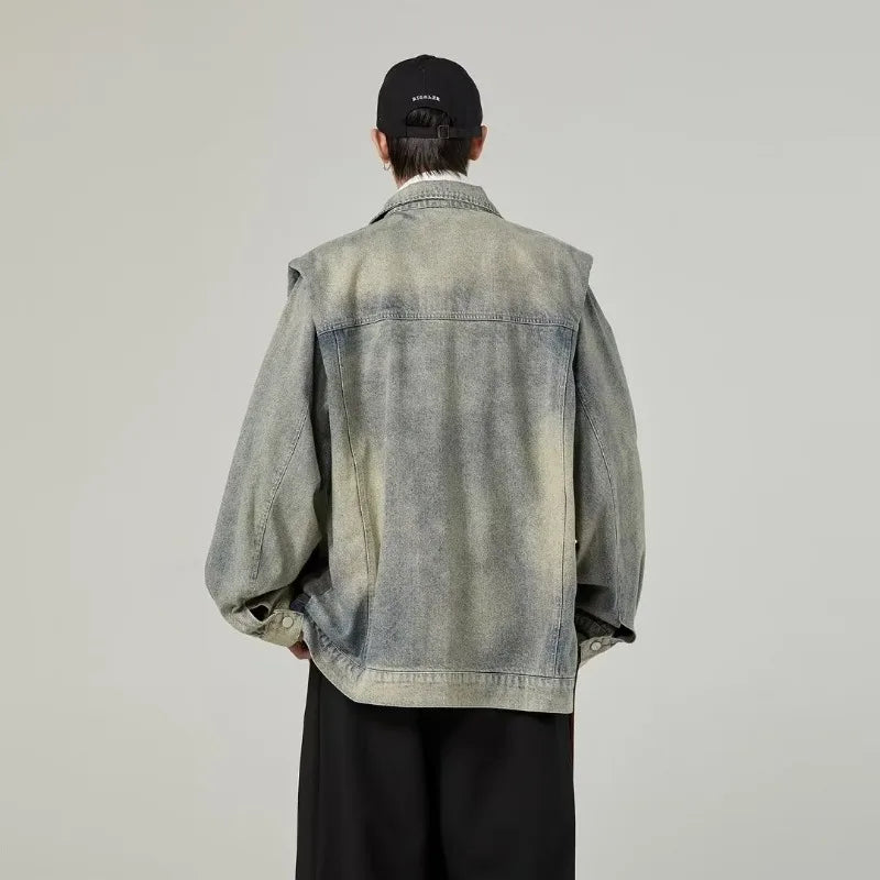 retro baseball bomber, daily drip outerwear, casual outfit