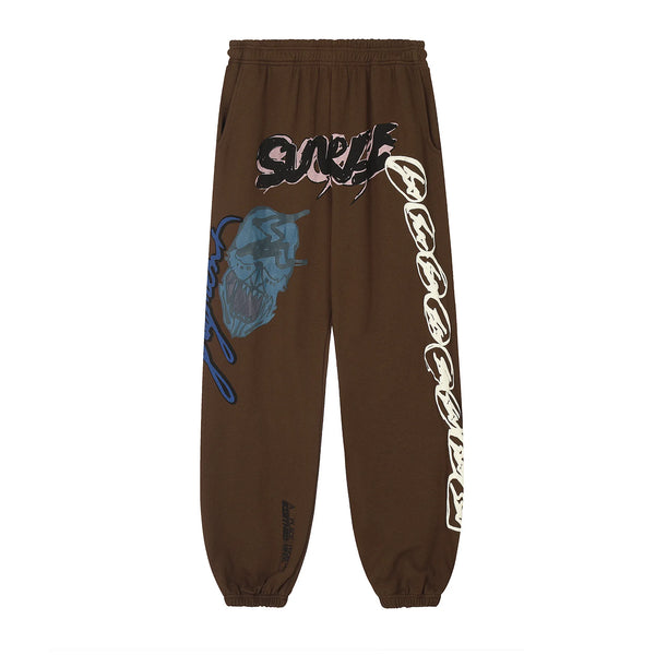 new 2023 hot luxury men classic fragment utopia coffee sunrise comfortable cotton parkour sweat casual pants sweatpants 676 sporty tapered joggers