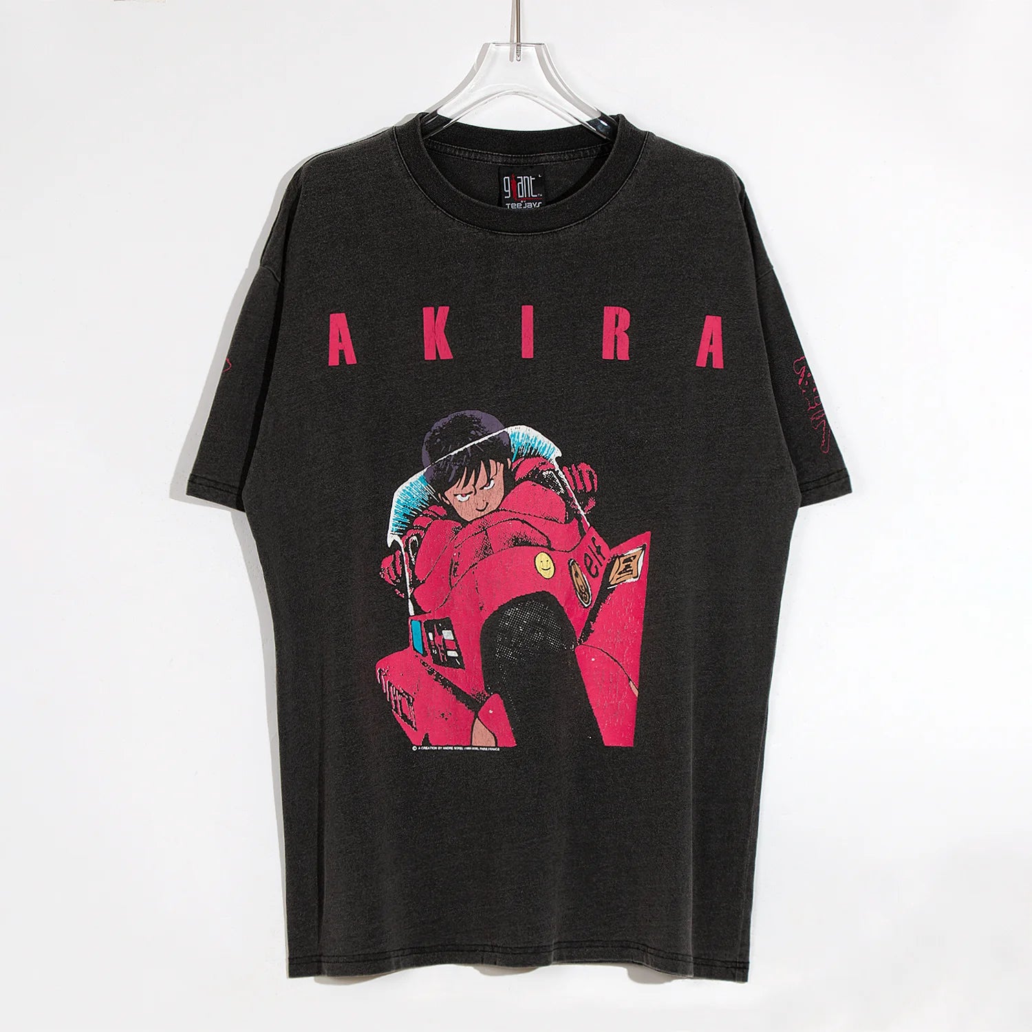 vaporwave streetwear top featuring 24ss summer vintage retro anime printing high street t shirt tops