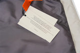 Undermycar 2023 Deconstructor Contrast Zipper Windbreaker Coat