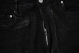 y2k streetwear wax leather strecth jeans for men and women ropa hombre baggy flare pants oversized straight denim trousers 1 unique jeans style 1143