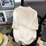 Mens Casual Soft Knitwear Genderless Fashion Personalized Versatile Comfortable Knitted Tops Unisex 2024 Spring Autumn New