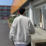 techwear zip bomber, urban street style, mens fashion