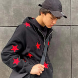 Y2K Clothes Emo Pullover Vintage Jacket Oversize Streetwear Fashion St
