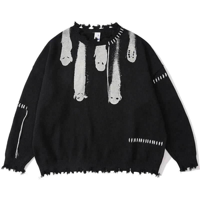 urban flame hoodie with photo-ready knit construction, bold Y2K look for men’s outerwear, men’s streetwear clothing piece for
