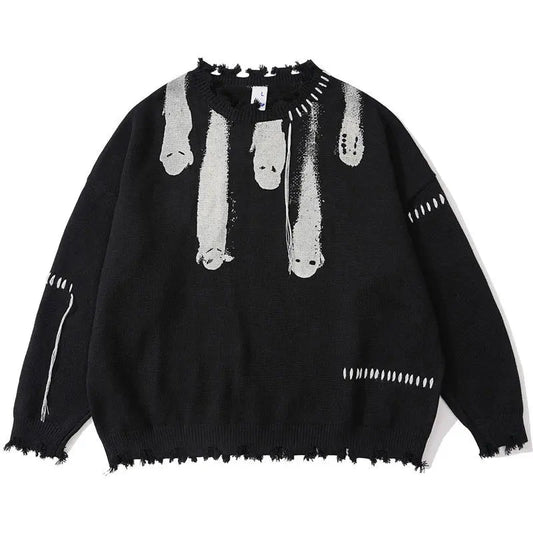 urban flame hoodie with photo-ready knit construction, bold Y2K look for men’s outerwear, men’s streetwear clothing piece for