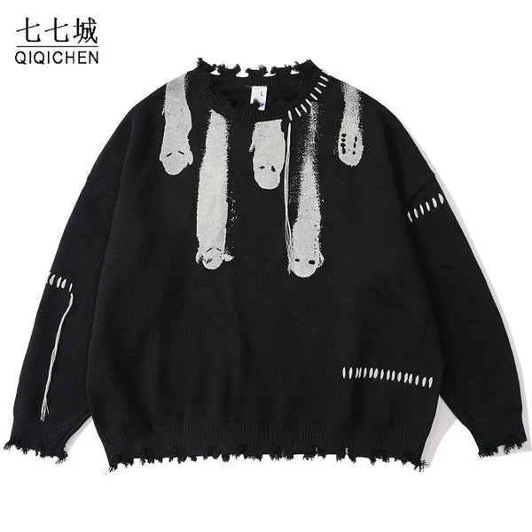 urban flame hoodie with photo-ready knit construction, bold Y2K look for men’s outerwear, men’s streetwear clothing piece for
