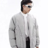 Winter Thickening Flying Baseball Uniform Solid Multi Pocket Simplicity Warm Cotton Jacket 2024 New Streetwear Male Parkas